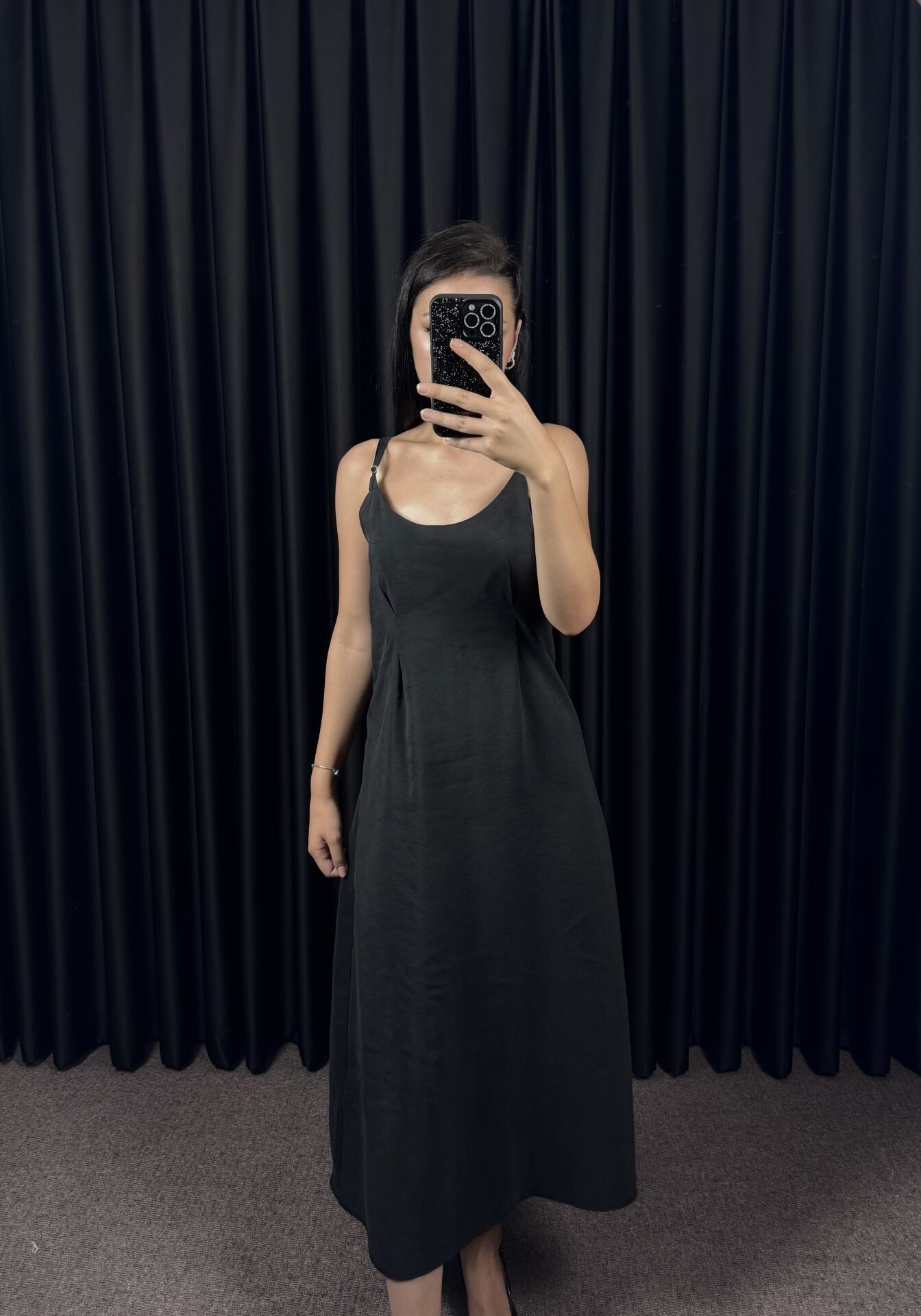 GÖMLEK ELBİSE TAKIM - SİYAH