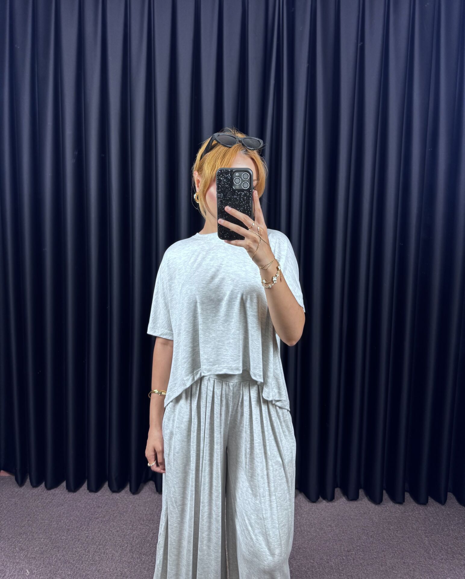 TİŞÖRT PANTOLON TAKIM - GRİ